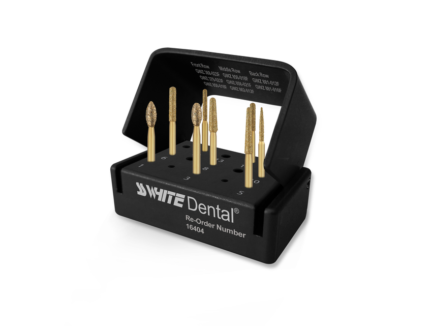 Lab Zirconia Adjustment 8/Kit (SS White) Lab Zirconia Adjustment 8/Kit (SS White)