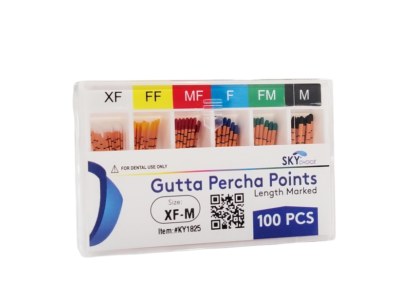 Gutta Percha Accessory Sizes 120/pk (Sky Choice) Gutta Percha Accessory Sizes 120/pk (Sky Choice)