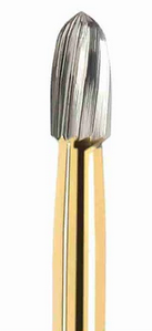 Trimming and Finishing Carbide Burs, FG 12-Blades #7406 10/Pkg Trimming and Finishing Carbide Burs, FG 12-Blades #7406 10/Pkg