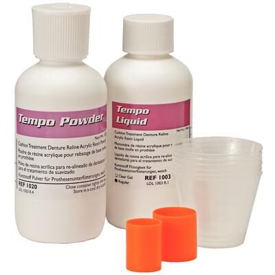 Tempo Tissue Conditioner Reline Acrylic Resin Pro Package(Lang) Tempo Tissue Conditioner Reline Acrylic Resin Pro Package(Lang)