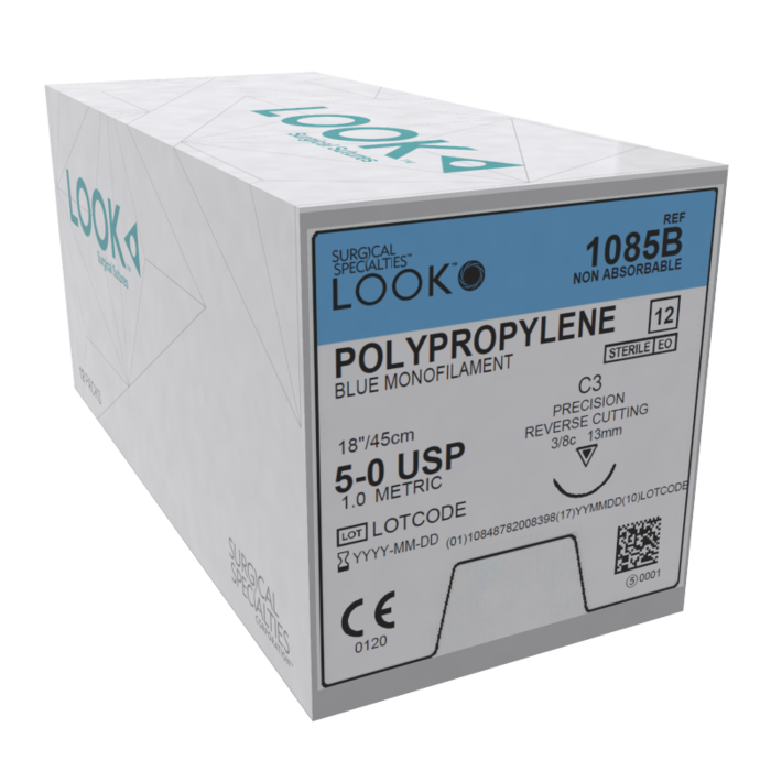Look Sutures Polypropylene 12/Pkg Look Sutures Polypropylene 12/Pkg