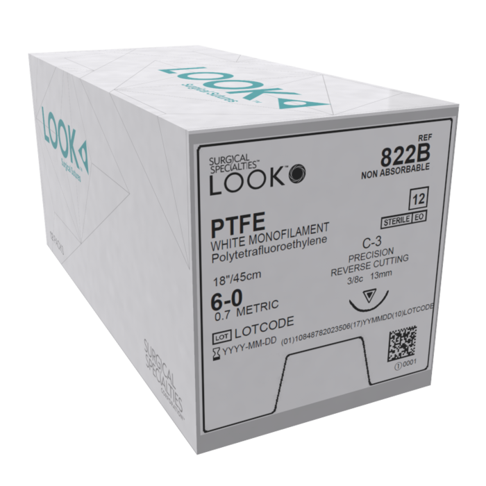 Look Sutures PTFE 12/Pkg Look Sutures PTFE 12/Pkg