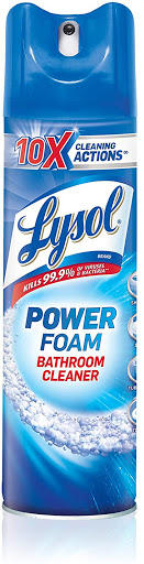 Lysol Foam Bathroom Cleaner 24 oz each Lysol Foam Bathroom Cleaner 24 oz each