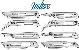 Blades Surgical Stainless Steel 100 pack (Miltex) Blades Surgical Stainless Steel 100 pack (Miltex)