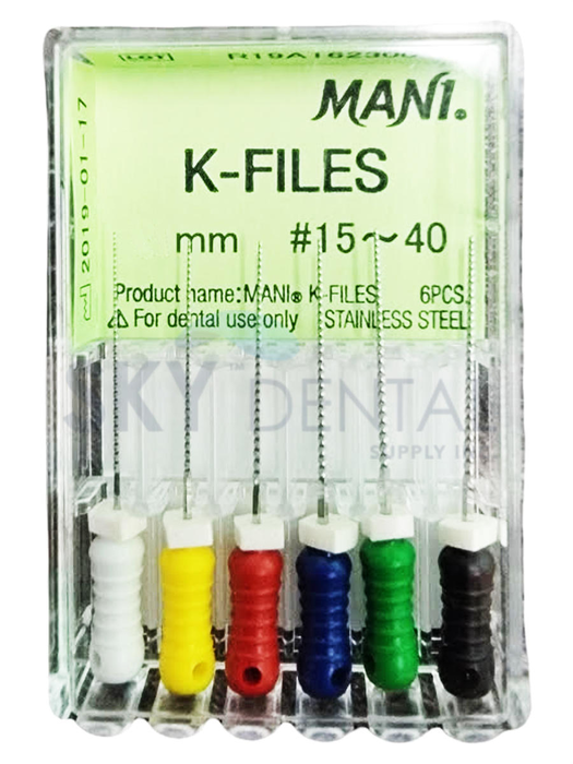 K Files SS 31mm (MANI) K Files SS 31mm (MANI)