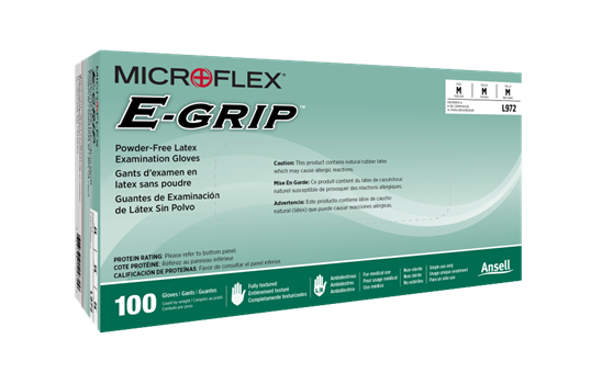 MICROFLEX E-Grip Latex PF (Ansell) MICROFLEX E-Grip Latex PF (Ansell)