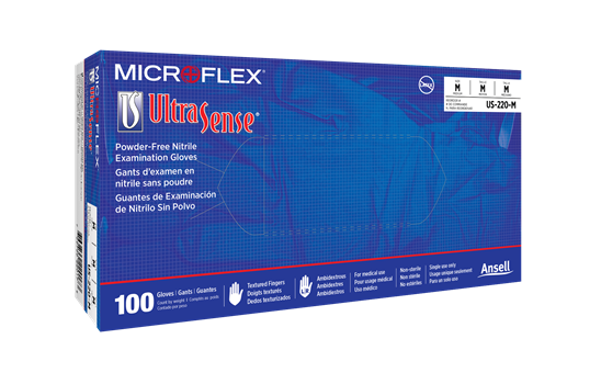 UltraSense Blue Nitrile (Ansell) UltraSense Blue Nitrile (Ansell)