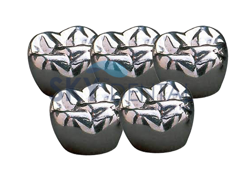 Crowns 1st Perm Lower Right Molars Pack of 5 (Sky Choice)