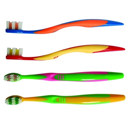 Toothbrush Junior Ages 8+ 32 Tuft Soft, (72/Pkg) Oraline Toothbrush Junior Ages 8+ 32 Tuft Soft, (72/Pkg) Oraline