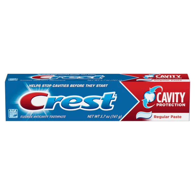 Crest Cavity Protection Gel Toothpaste, Cool, Mint, 5.7oz, 24/cs Crest Cavity Protection Gel Toothpaste, Cool, Mint, 5.7oz, 24/cs