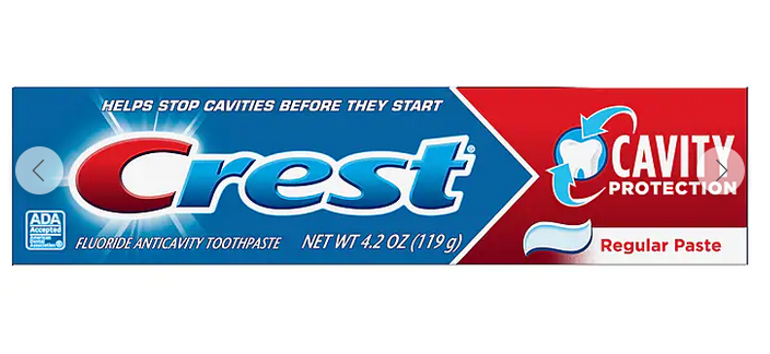 Crest Cavity Protection Toothpaste, Regular, 4.2oz, 24/cs Crest Cavity Protection Toothpaste, Regular, 4.2oz, 24/cs