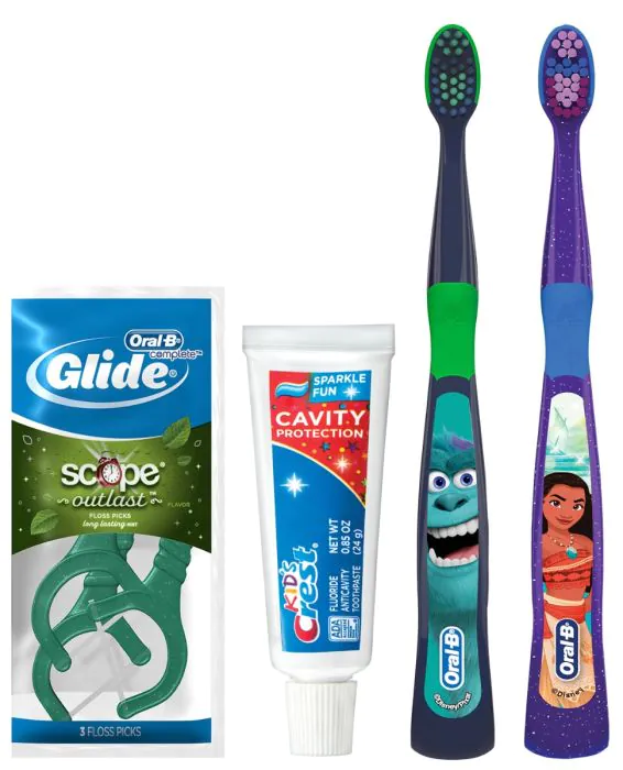 Toothbrush Bundle Kids 3+ With Flossers 72/Case (Oral-B) Toothbrush Bundle Kids 3+ With Flossers 72/Case (Oral-B)
