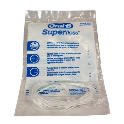 Super Floss, Trial Sample Pack 10/Package Regular 1000/Box Super Floss, Trial Sample Pack 10/Package Regular 1000/Box