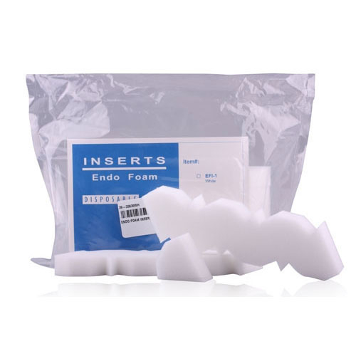 Endo Foam Sponge Triangle White 48/Pkg (Plasdent) Endo Foam Sponge Triangle White 48/Pkg (Plasdent)