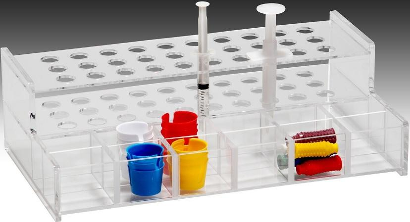 Composite Syringe Organizer Caddie (Plasdent) Composite Syringe Organizer Caddie (Plasdent)