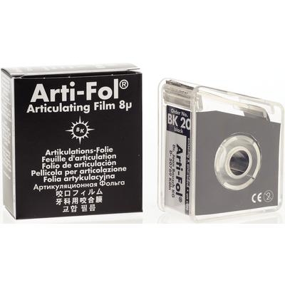 Articulating Arti-Fol Film Ultra Thin Black 1 Sided, Black (Bausch) Articulating Arti-Fol Film Ultra Thin Black 1 Sided, Black (Bausch)