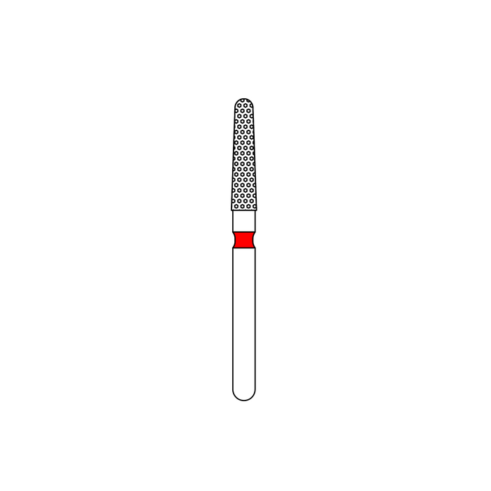 Premier Priva Diamond 5-Pk 856-018F Fine Round End Taper #P856018F Premier Priva Diamond 5-Pk 856-018F Fine Round End Taper #P856018F