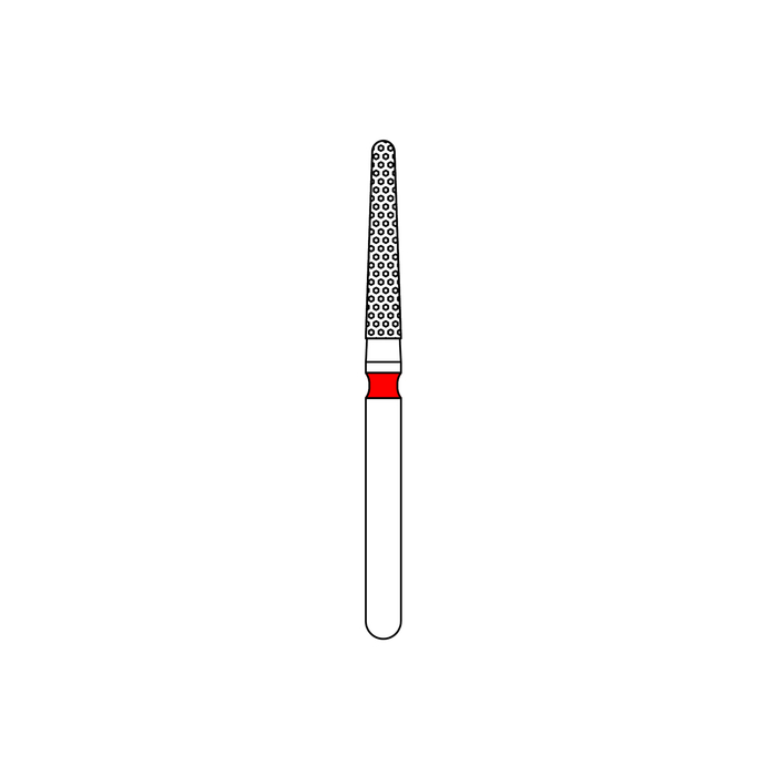 Priva Diamond 5-Pk 856L-016F Fine Round End Taper (Premier)