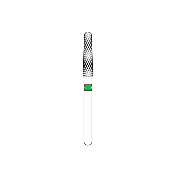 Priva Diamond 5-Pk 856L-020C Coarse Round End Taper (Premier) Priva Diamond 5-Pk 856L-020C Coarse Round End Taper (Premier)