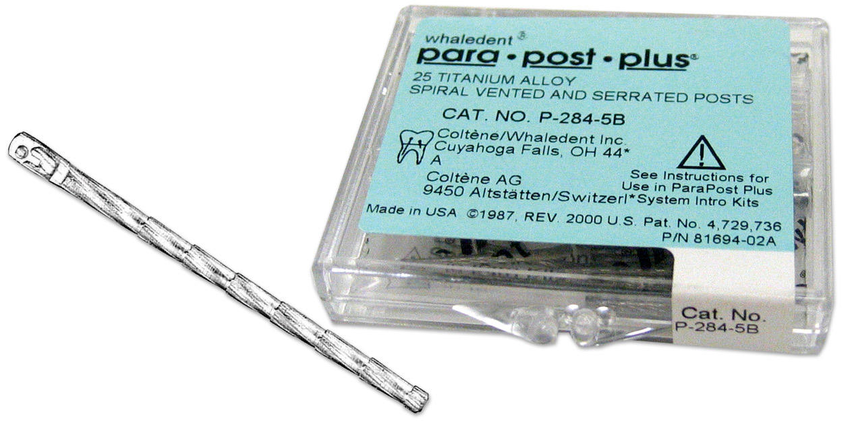 ParaPost Plus Stainless Steel Endodontic Post System ParaPost Plus Stainless Steel Endodontic Post System