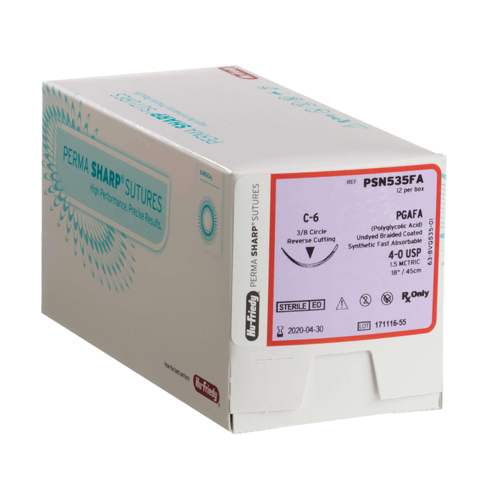 Hu Friedy Sutures PGFA 12/Pkg Hu Friedy Sutures PGFA 12/Pkg