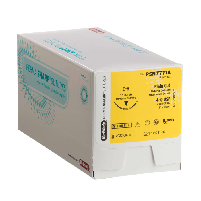 Hu Friedy Sutures Plain Gut 12/Pkg Hu Friedy Sutures Plain Gut 12/Pkg