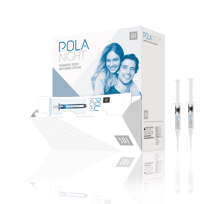 Pola Night Tooth Whitening Carbamide Peroxide Dispenser Kit (SDI) Pola Night Tooth Whitening Carbamide Peroxide Dispenser Kit (SDI)