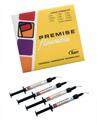 Premise Flowable 1.7g Syringe 4/pkg (Kerr) Premise Flowable 1.7g Syringe 4/pkg (Kerr)