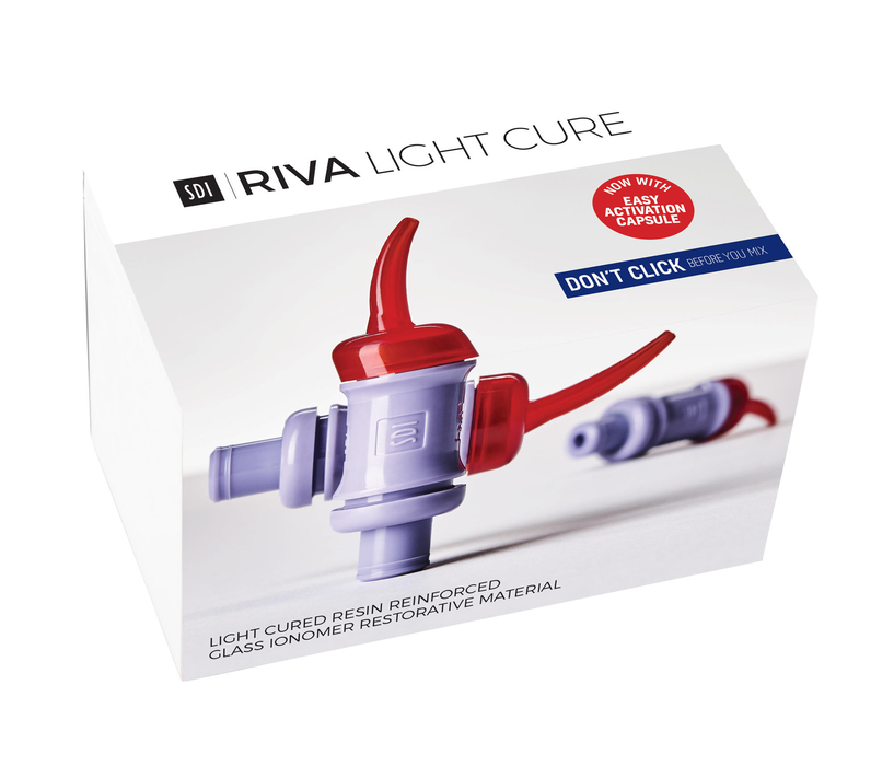 Riva Light Cure Capsules 50/Box Riva Light Cure Capsules 50/Box