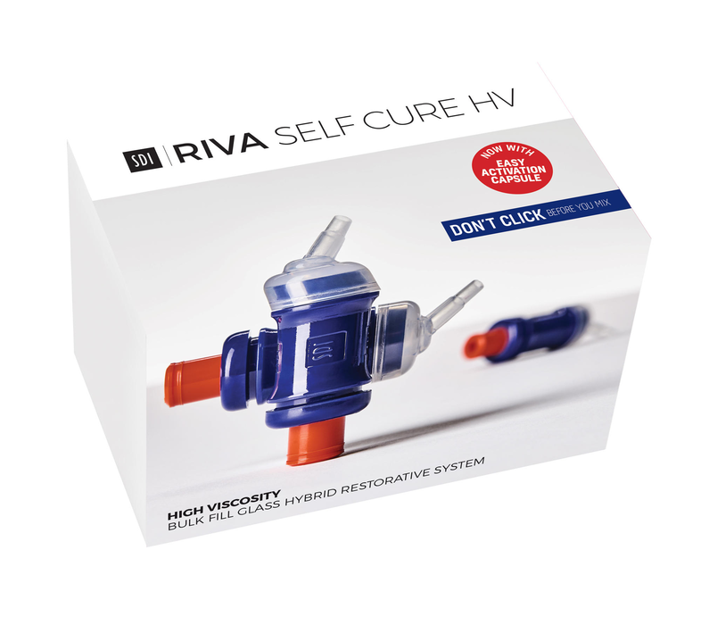 Riva Self Cure HV Capsules 50/Box Riva Self Cure HV Capsules 50/Box