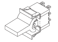 Lift Switch for Pelton & Crane Chairman Dental Chairs, Momentary contact (On/Off/On) Lift Switch for Pelton & Crane Chairman Dental Chairs, Momentary contact (On/Off/On)
