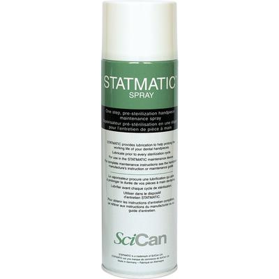 Statmatic Pre-Sterilization Cleaning & Lubricating Handpiece Maintenance Spray 500ml 6/Pkg (Scican) Statmatic Pre-Sterilization Cleaning & Lubricating Handpiece Maintenance Spray 500ml 6/Pkg (Scican)