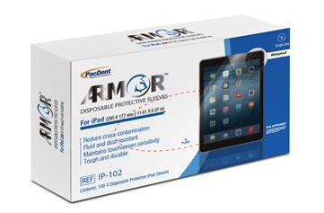 Armor iPad Sleeve Disposable 100/Pk (PacDent) Armor iPad Sleeve Disposable 100/Pk (PacDent)