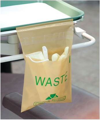 Utility stick on Waste Bag 9 Utility stick on Waste Bag 9