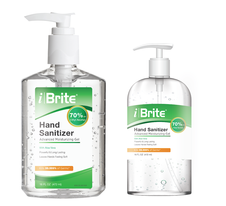 iBrite Advanced Moisturizing Gel Hand Sanitizer iBrite Advanced Moisturizing Gel Hand Sanitizer
