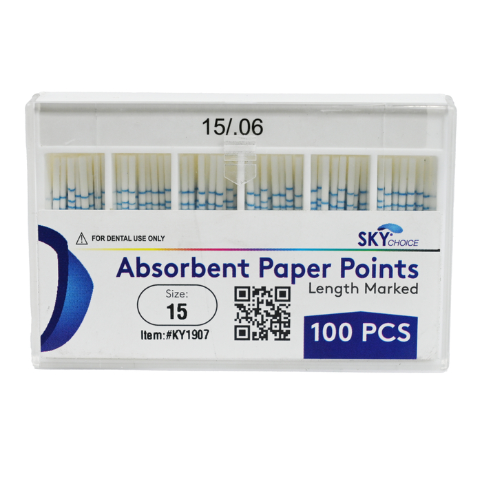 Paper Points .06 Taper 200/pk (Sky Choice) Paper Points .06 Taper 200/pk (Sky Choice)