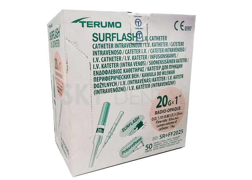 Catheter Surflo IV 20g x 1 Catheter Surflo IV 20g x 1