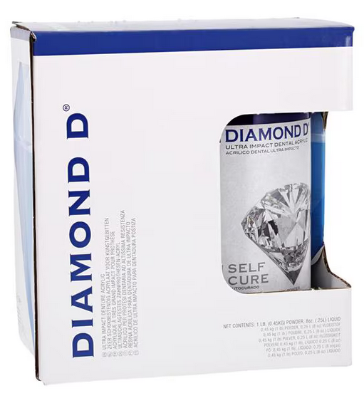 Diamond D Denture Resin Self Cure Original 1Lb/ 8oz Liq (Keystone) Diamond D Denture Resin Self Cure Original 1Lb/ 8oz Liq (Keystone)