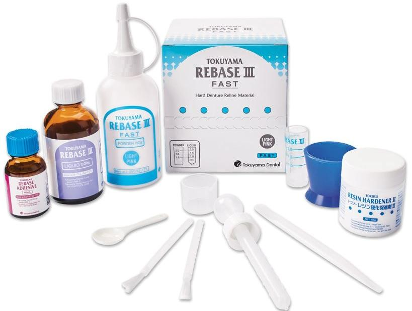 Rebase III Hard Denture Reline Material (Tokuyama) Rebase III Hard Denture Reline Material (Tokuyama)