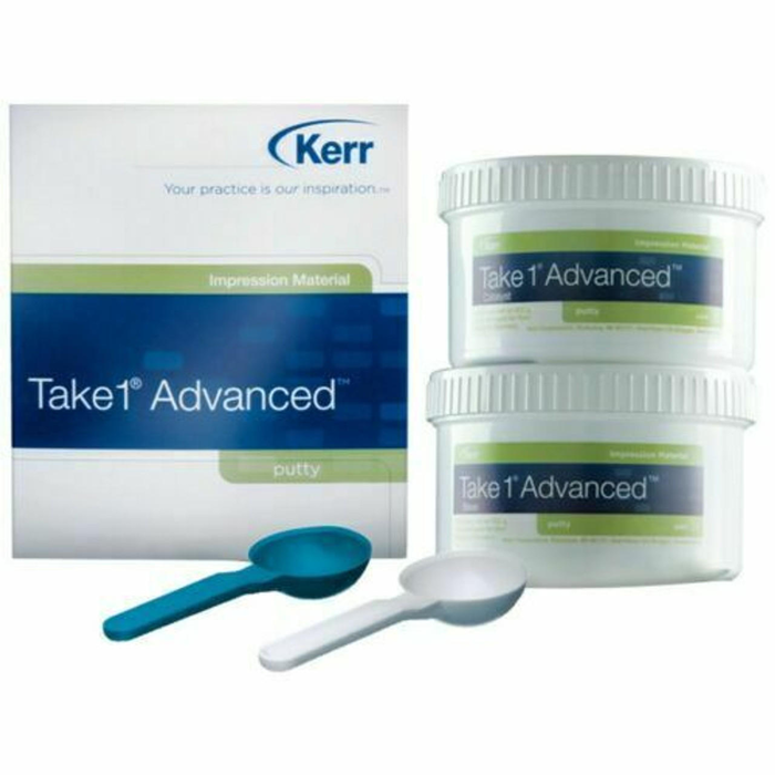 TAKE 1 ADVANCED Putty 400g base 400g catalyst (Kerr) TAKE 1 ADVANCED Putty 400g base 400g catalyst (Kerr)