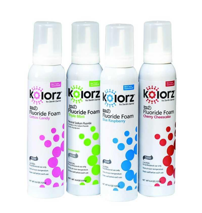 Kolorz Fluoride Foam 1.23% APF (DMG) Kolorz Fluoride Foam 1.23% APF (DMG)