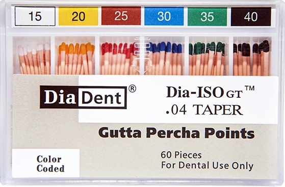 Gutta Percha DIA-ISOGT .04 (Diadent) Gutta Percha DIA-ISOGT .04 (Diadent)