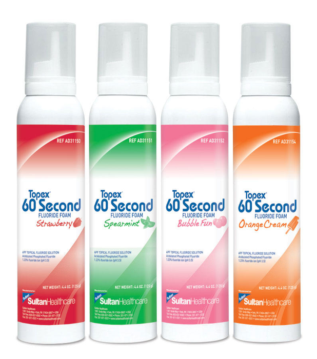 Topex 60 Sec.Foam Fluoride (Sultan) Topex 60 Sec.Foam Fluoride (Sultan)