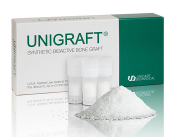Unigraft Bioactive Glass Bone 200-600um (Unicare Biomedical) Unigraft Bioactive Glass Bone 200-600um (Unicare Biomedical)
