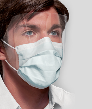 Mask Blue Isofluid Fog Free w/Shield ASTM Level 1 Anti-Fog Blue 25/Bx Mask Blue Isofluid Fog Free w/Shield ASTM Level 1 Anti-Fog Blue 25/Bx