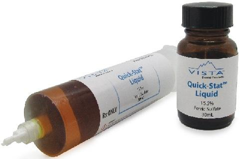 Quick-Stat Retraction Liquid 15.5% Ferric Sulfate (Vista) Quick-Stat Retraction Liquid 15.5% Ferric Sulfate (Vista)