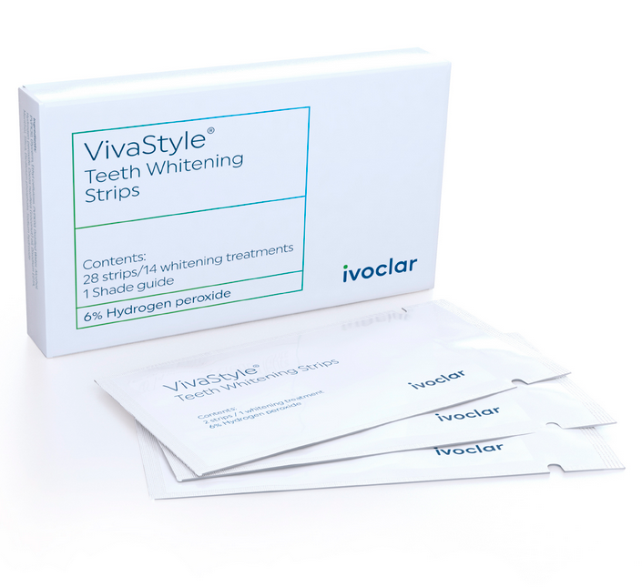 VivaStyle® Take Home Teeth Whitening Strips, 6% Hydrogen Peroxide (Ivoclar) VivaStyle® Take Home Teeth Whitening Strips, 6% Hydrogen Peroxide (Ivoclar)