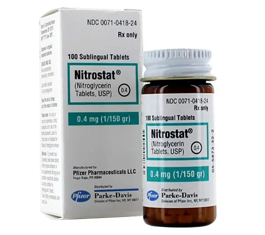 Nitrostat Tablets .4mg (4x25Bottle) Nitrostat Tablets .4mg (4x25Bottle)