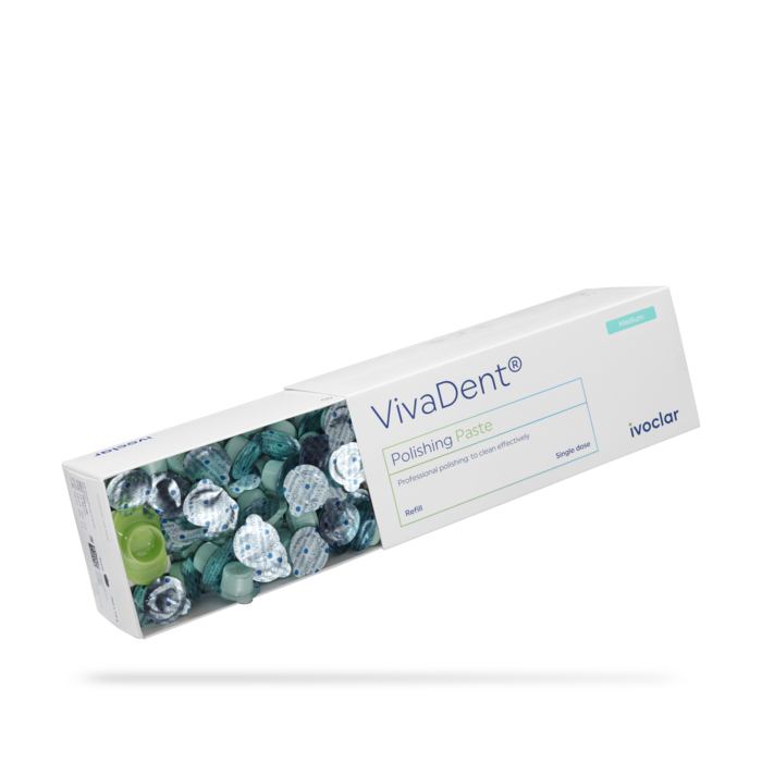 VivaDent Polishing Paste Medium Fluoride Free Cups, 200/Pkg VivaDent Polishing Paste Medium Fluoride Free Cups, 200/Pkg