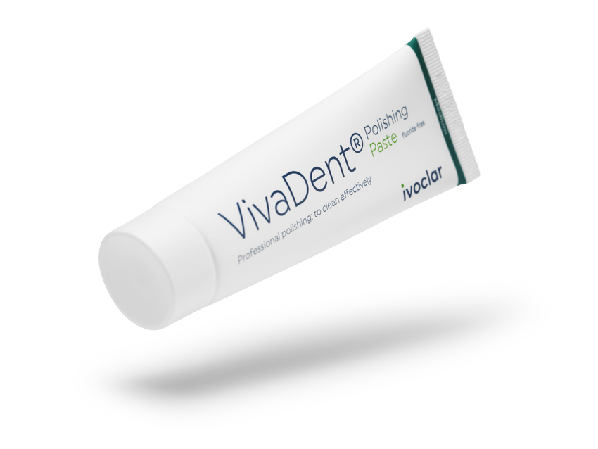 VivaDent Polishing Paste Medium Fluoride Free 80g Tube VivaDent Polishing Paste Medium Fluoride Free 80g Tube